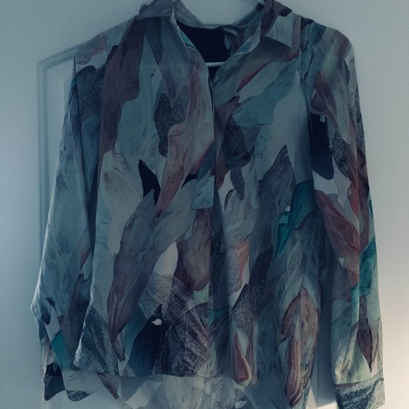 H&M Polyester Full Sleeve Button up Shirt - Picture 6 of 6